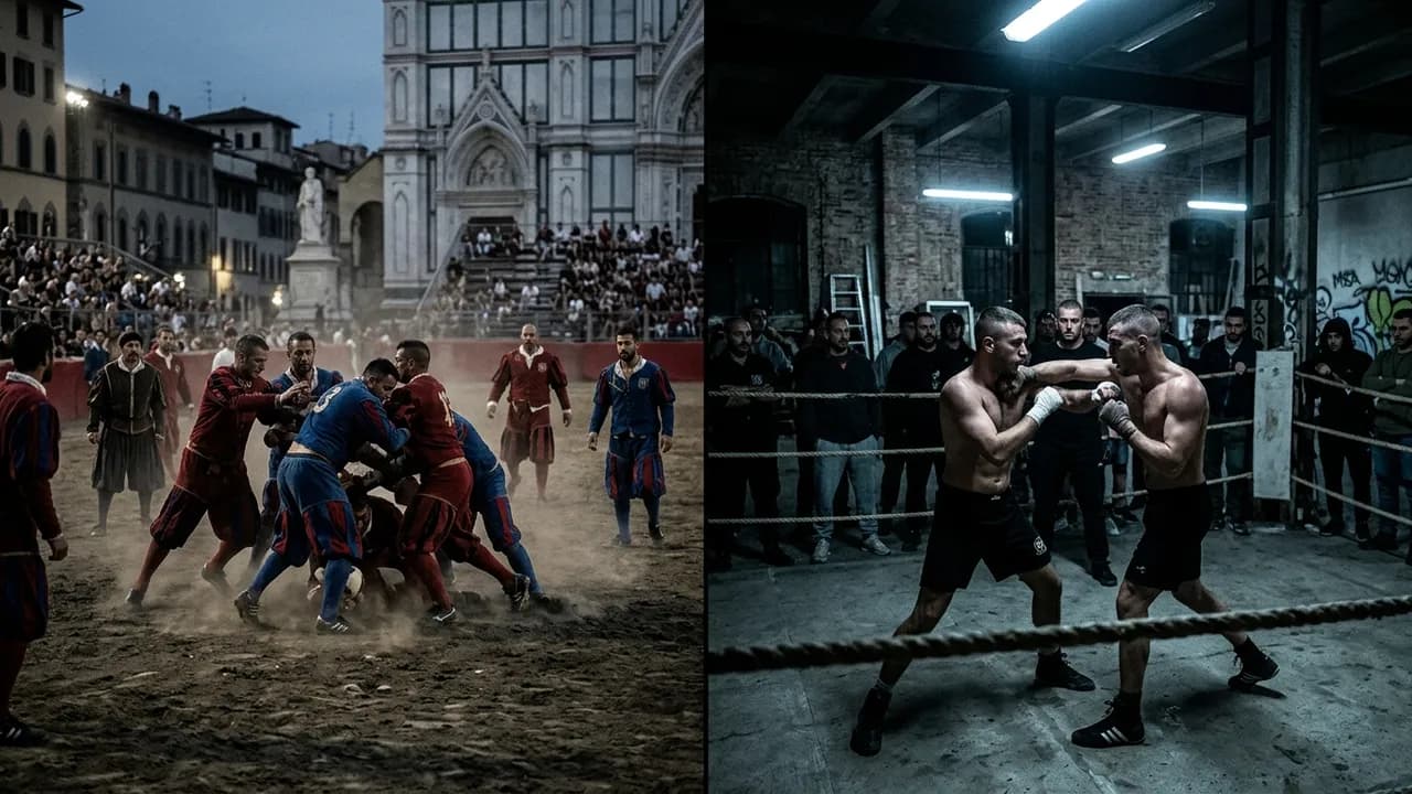 Calcio Storico vs Modern Fight Clubs: 500 Years Apart