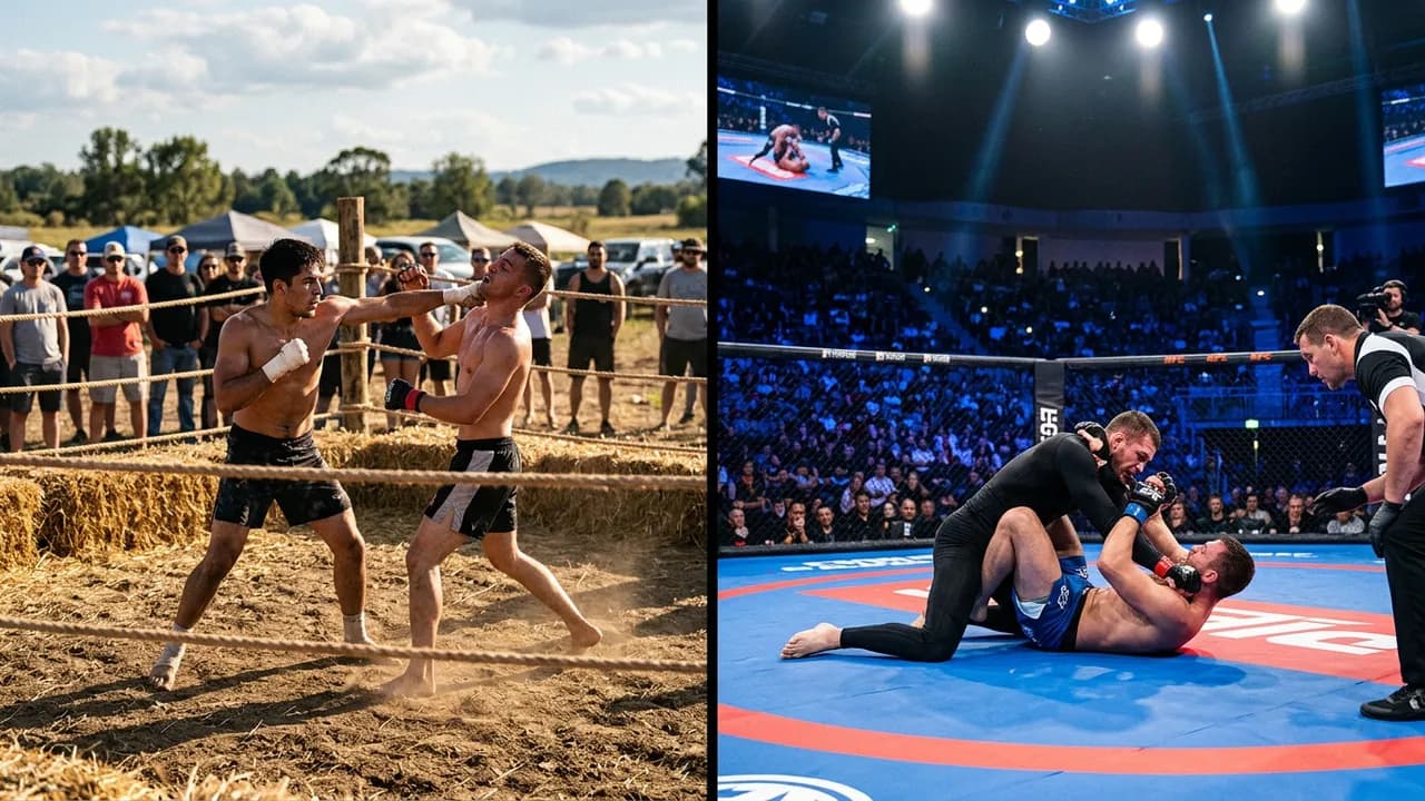 Underground Fighting vs Professional MMA: Everything That's Different