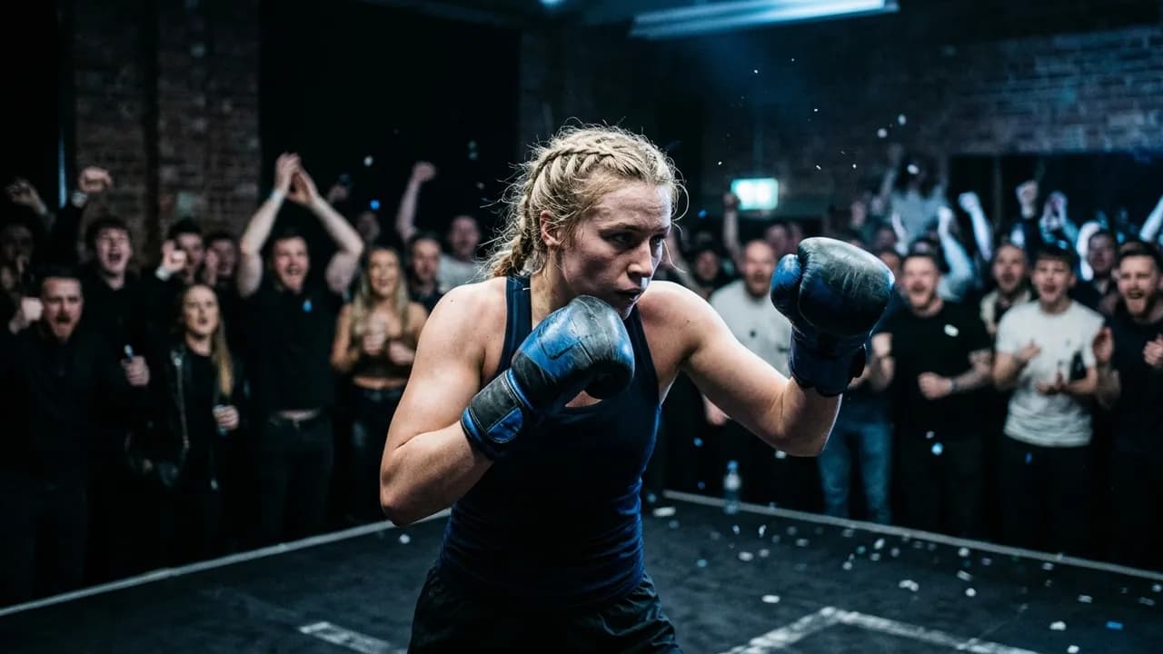 Blonde Bomber: Rough N Rowdy Women's Champion