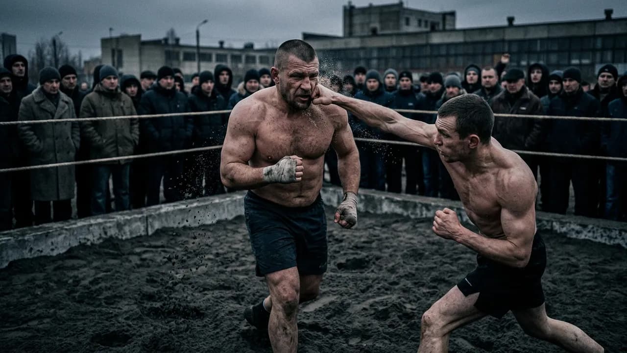 Yuri 'The Tank': Strelka's Iron-Chinned Grinder