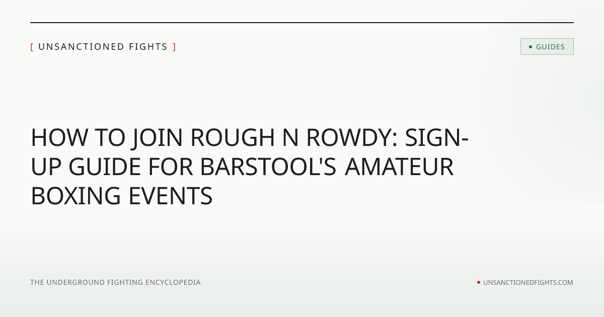 How to Join Rough N Rowdy - Complete Sign-Up Guide (2026 ...